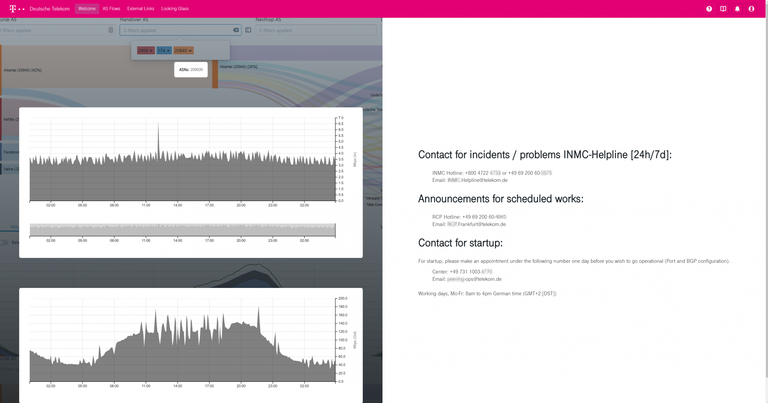 Screenshot BENOCS Analytics - Module - Customer Portal